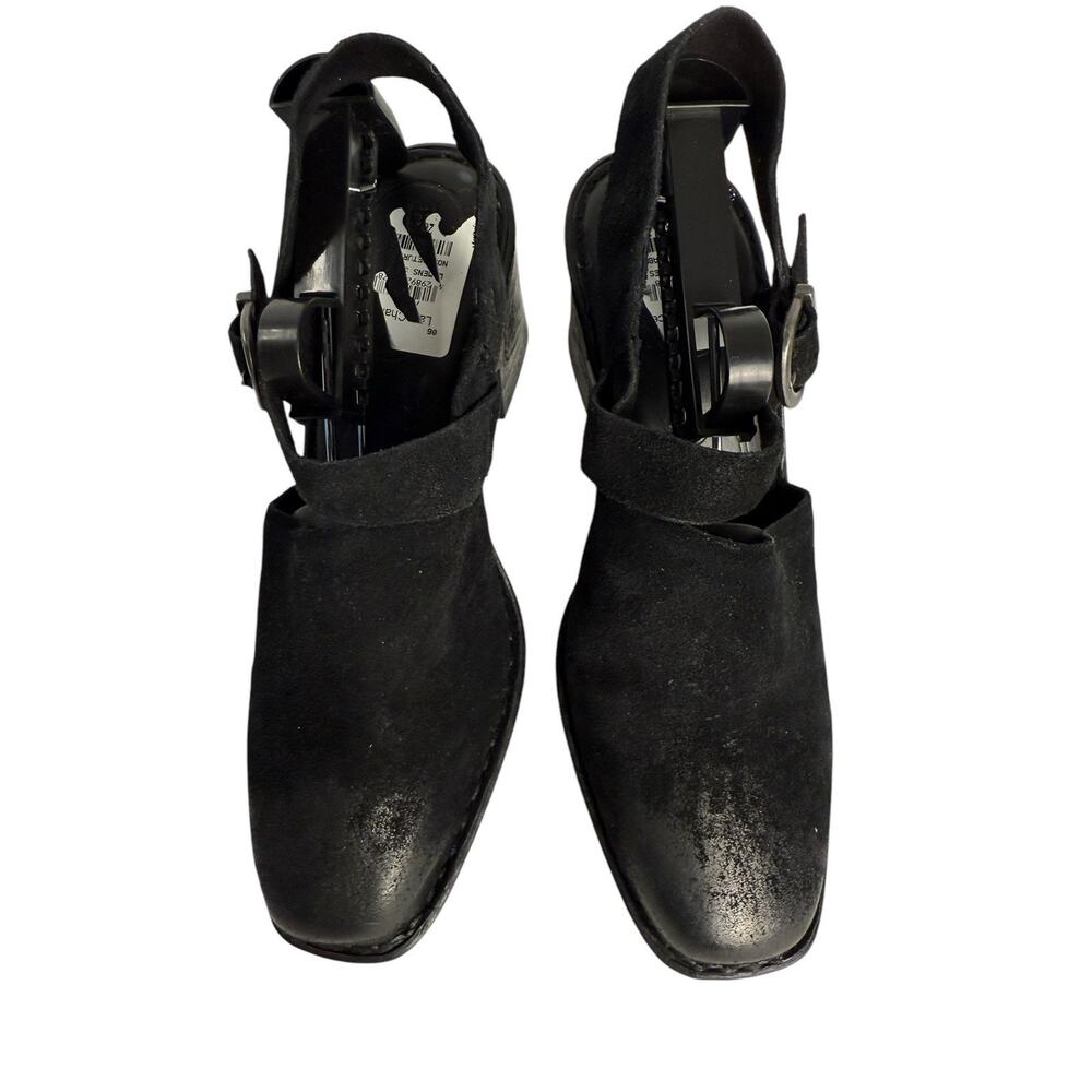 Born Women's Strappy Platform Slingback Black Comfort Boho Shoes 9M EUC - Picture 2 of 9